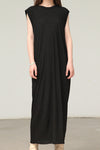 BORIS BIDJAN SABERI Black Sleeveless Dress ONE PIECE DRESS4 FTT00001 (WDRESS4 F035)